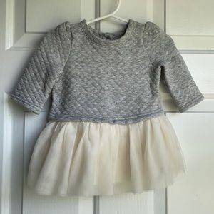 Baby gap mix media chiffon dress 3-6 M